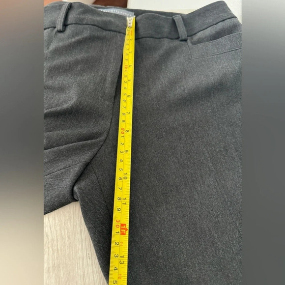 Elliott Lauren Gray Ankle Length Pants Career Office Work Size 4 - Picture 6 of 9